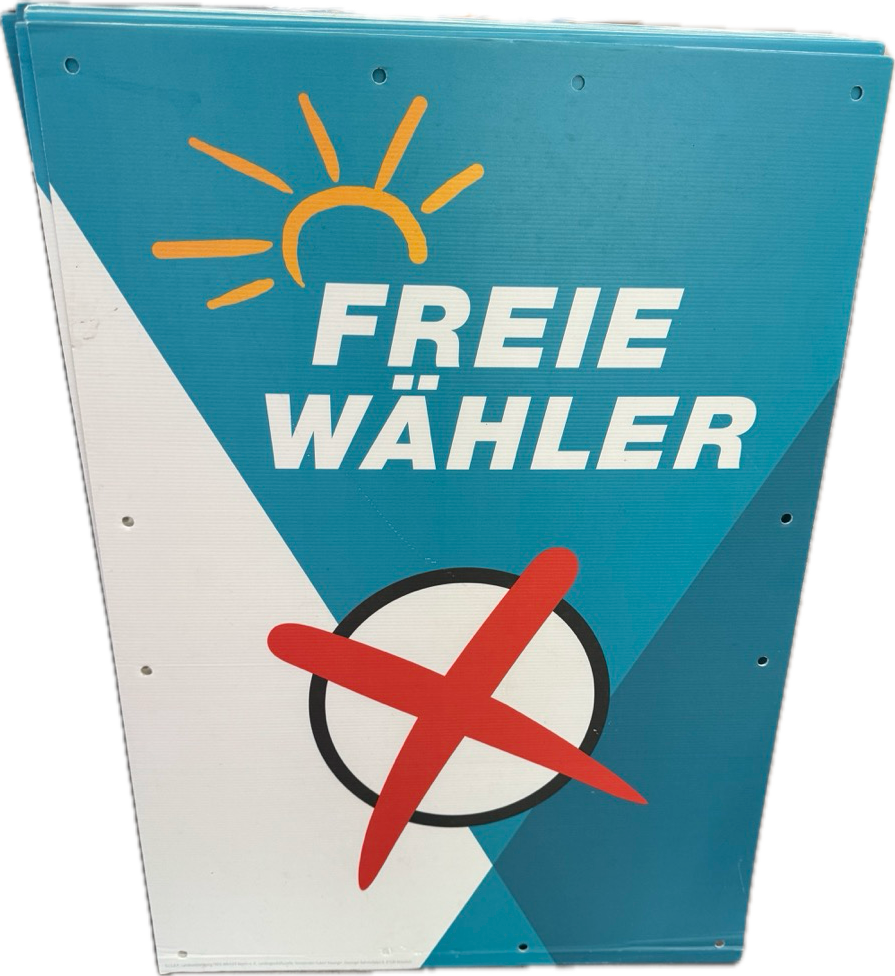 Wahlplakat FW